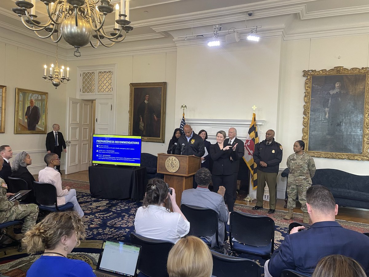 #BREAKING Governor Moore has designated a state of emergency and is requesting assistance ahead of the storm from the Trump Administration <a href="/wjz/">WJZ | CBS Baltimore</a>
