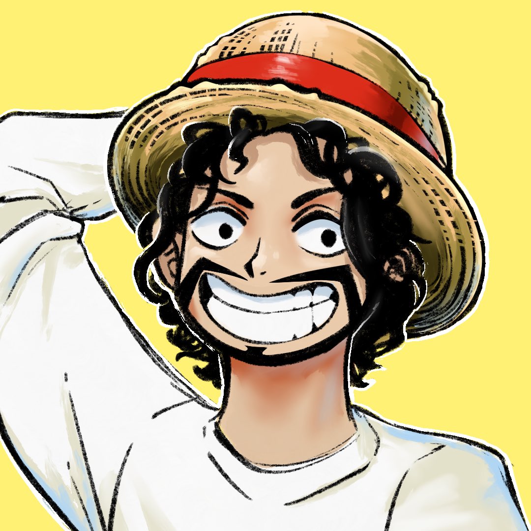 Pownchao's tweet image. One Piece style portraits of @GamesCage_ &amp;amp; @DeputyARUUU 🏴‍☠️✨