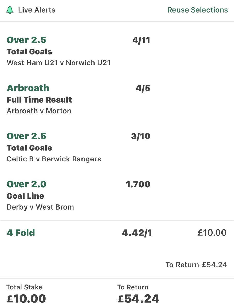 2orMoreGoals's tweet image. #prematch 

4-fold @ 4.42

#betting #fhg #INPLAY #tips #football #epl #spfl #tipster #goals #GambingTwitter