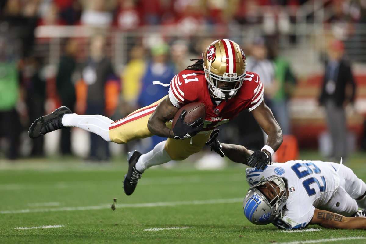 BA gone rogue.
Given agent Ryan Williams’ relationship with Aiyuk / Lynch / 49ers &amp; an assumed interest in his job, what a nightmare.
#49ers aren’t innocent tho:
BA needed coddling &amp; vet WR leadership, not the opposite and a bag.
BA on edge of diva cliff. 49ers shoved him over.