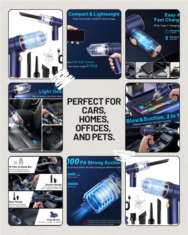 82292official's tweet photo. This week’s Amazon favorite is a game changer for quick cleanups. The KMM handheld vacuum packs serious power in a compact design, making it perfect for cars, homes and pet messes.

https://t.co/h32bZOFfIZ

#AmazonFinds #BestAmazonFind #CarCleaning #HandheldVacuum #PetHairCleanup https://t.co/iJFgmiRNSD