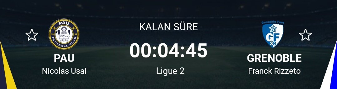 Bigriskbigwin's tweet photo. 💥💥  1/2  &amp;  2/1  💥💥

#pau #grenoble #iddaa #bahis #kupon #canlı #trabzonspor https://t.co/l89Un1VGNo