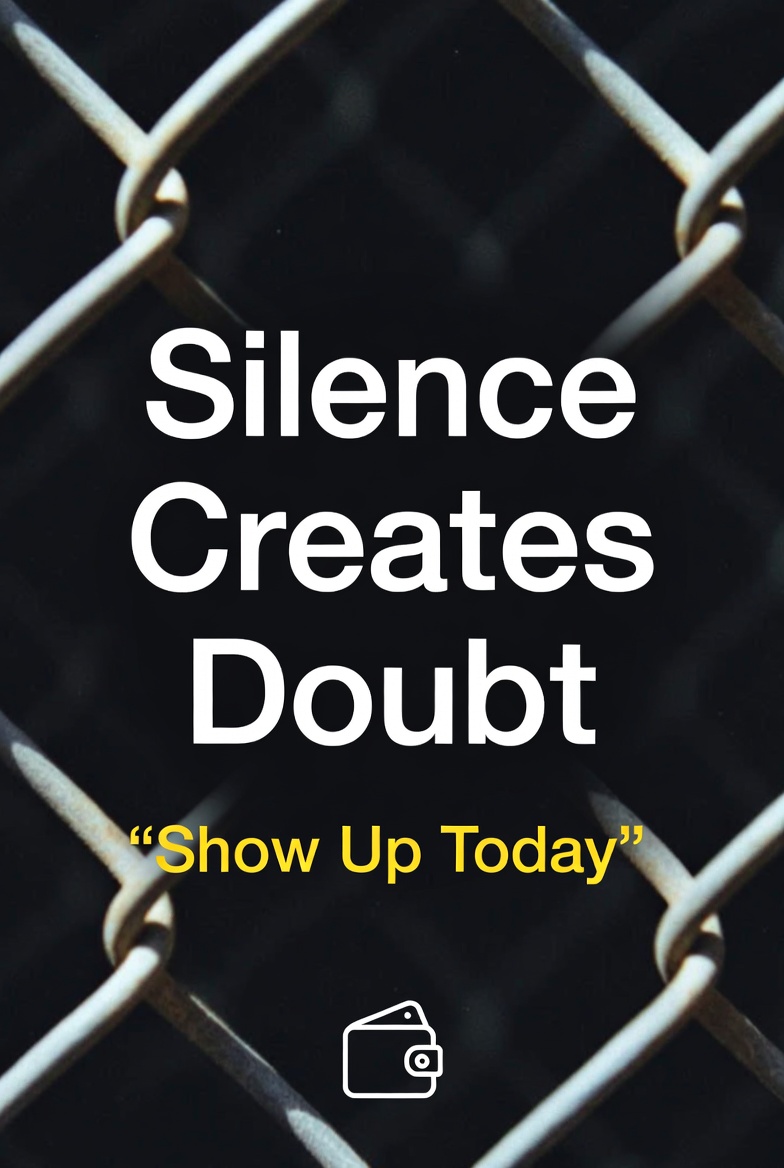 godfather_web3's tweet image. Day 18/100 Marketing playbook

Web3 founder ghosted your community for 3+ days?

They’re already whispering: “Rug? Exit? Dead project?”

Silence = doubt = death spiral.

Your community doesn’t need moonshots every tweet.
They need proof you’re still breathing.
Presence beats…