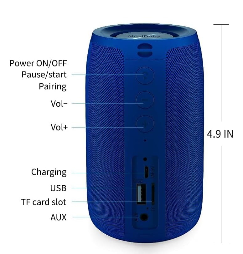 DaveTaylor's tweet image. The MusiBaby Portable Bluetooth Speaker costs less than a burger and fries at your local bar, but does it sound good? I checked out two - a stereo pair - and found them middling, but typical for their very budget price: youtube.com/watch?v=nQS-fm… #musibaby #speakers #bluetooth