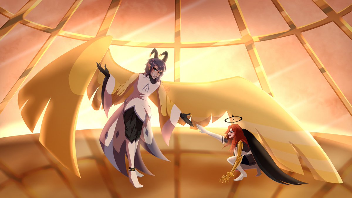 I'll be very disappointed if even this art doesn't make it into the recommendations...🫩
#HazbinHotel #hazbinhotelseason2 #fanart #Fanarts #art #ibispaint #ibisPaintX #paintings #mangaart #cartoons