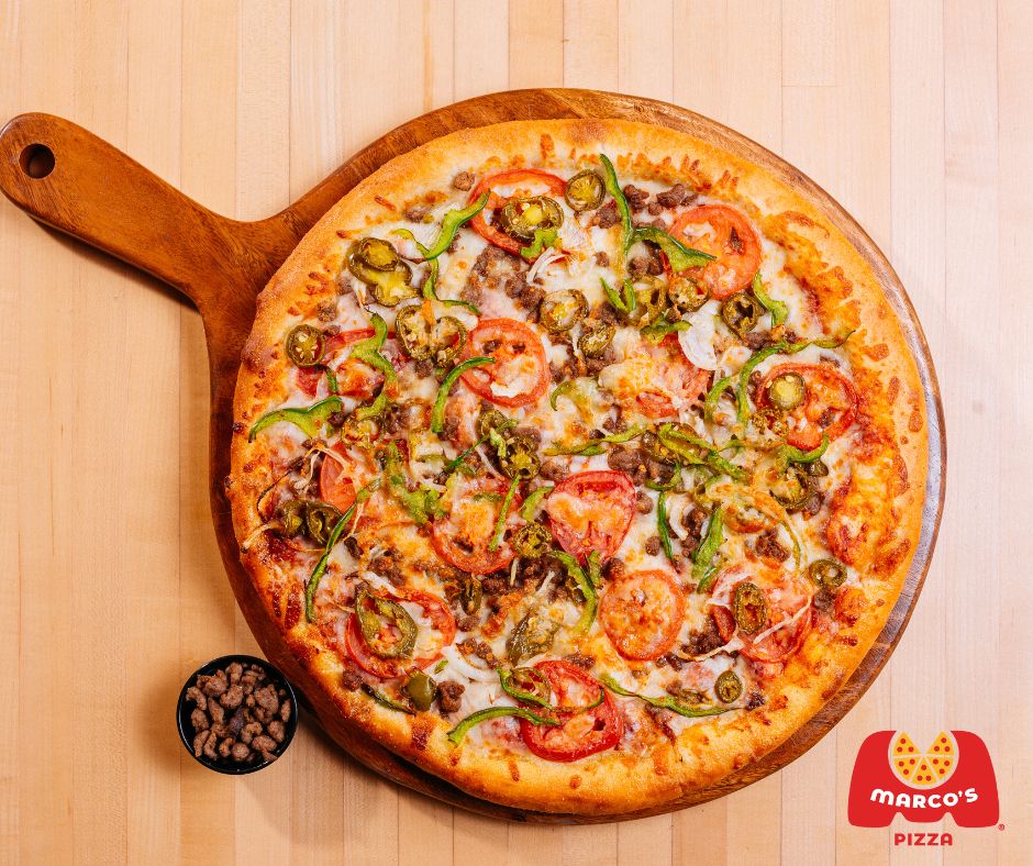 MarcosPizza242's tweet photo. Build your own Pizza! 😉 Order online at https://t.co/tZDJ1umQ30 https://t.co/TKtWEeHm7l