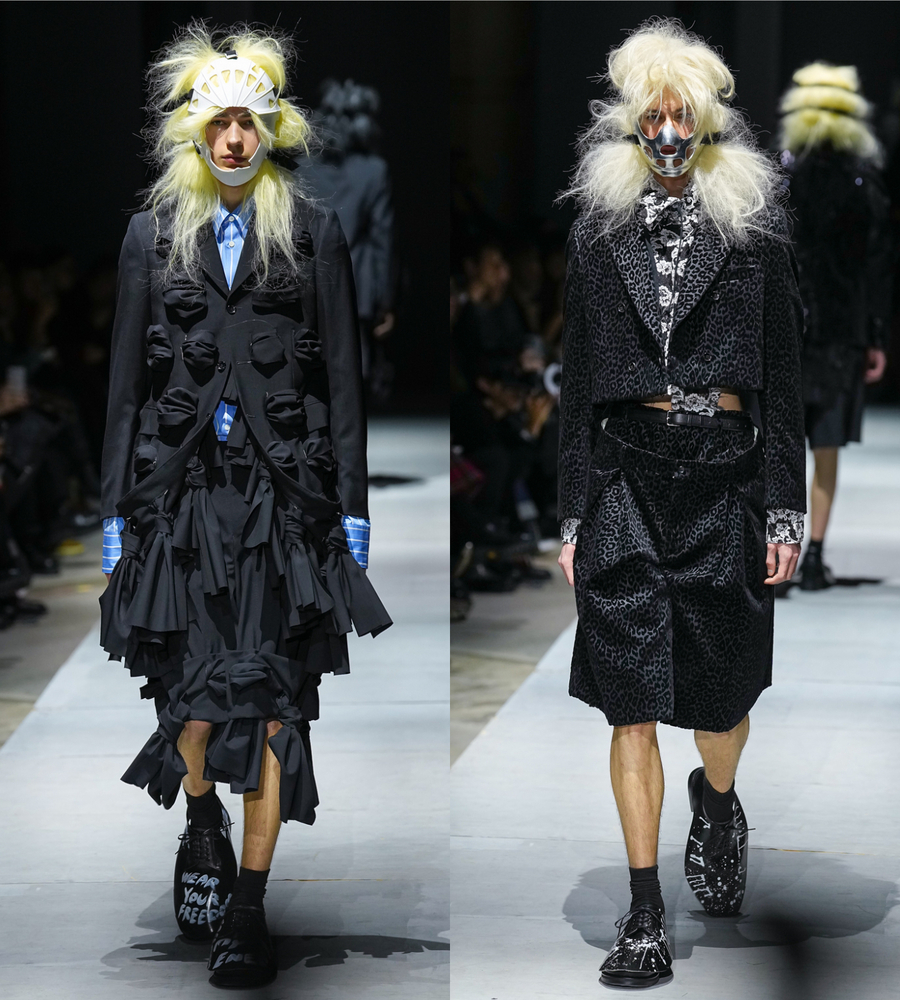 fashionpressnet's tweet image. コム デ ギャルソン・オム プリュス(COMME des GARÇONS HOMME PLUS) 2026-27年秋冬コレクション - fashion-press.net/collections/23…