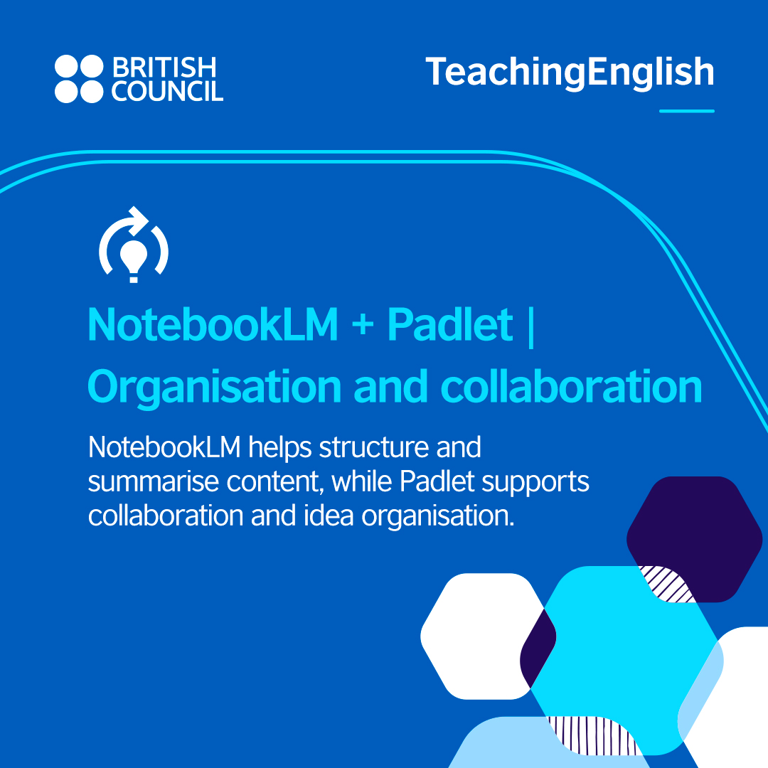 This video introduces practical tools to help teachers work more efficiently in the classroom🎓 Complete the training and download your certificate!

Watch our AI video series and stay ahead in a rapidly evolving digital world: americas.britishcouncil.org/programmes/tea…