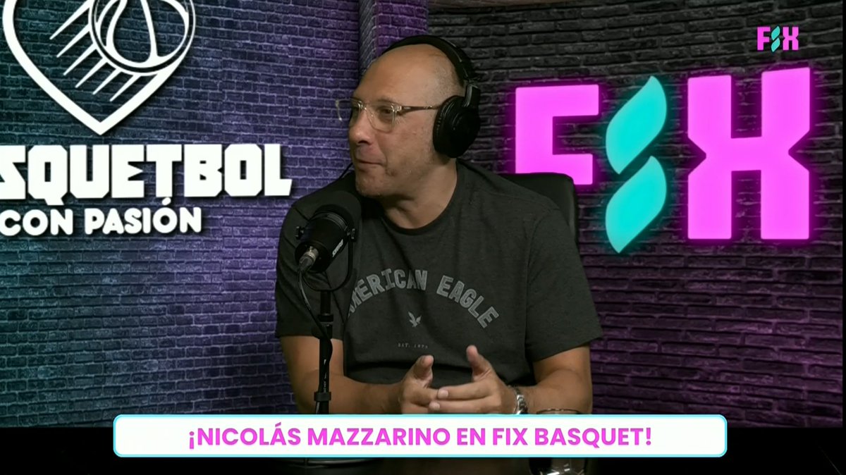 Nicolás Mazzarino en <a href="/BCPasion/">Básquetbol Con Pasión</a> 
Estar lejos de su familia lo acercó aún más a la pelota 🏀
Con dedicación y esfuerzo, ese camino fue el que lo terminó consagrando.

▶️ Mirá el programa completo en nuestro canal de YouTube.

youtube.com/live/lucB6wvLE…

➡️ Disfrutá el contenido de FIX