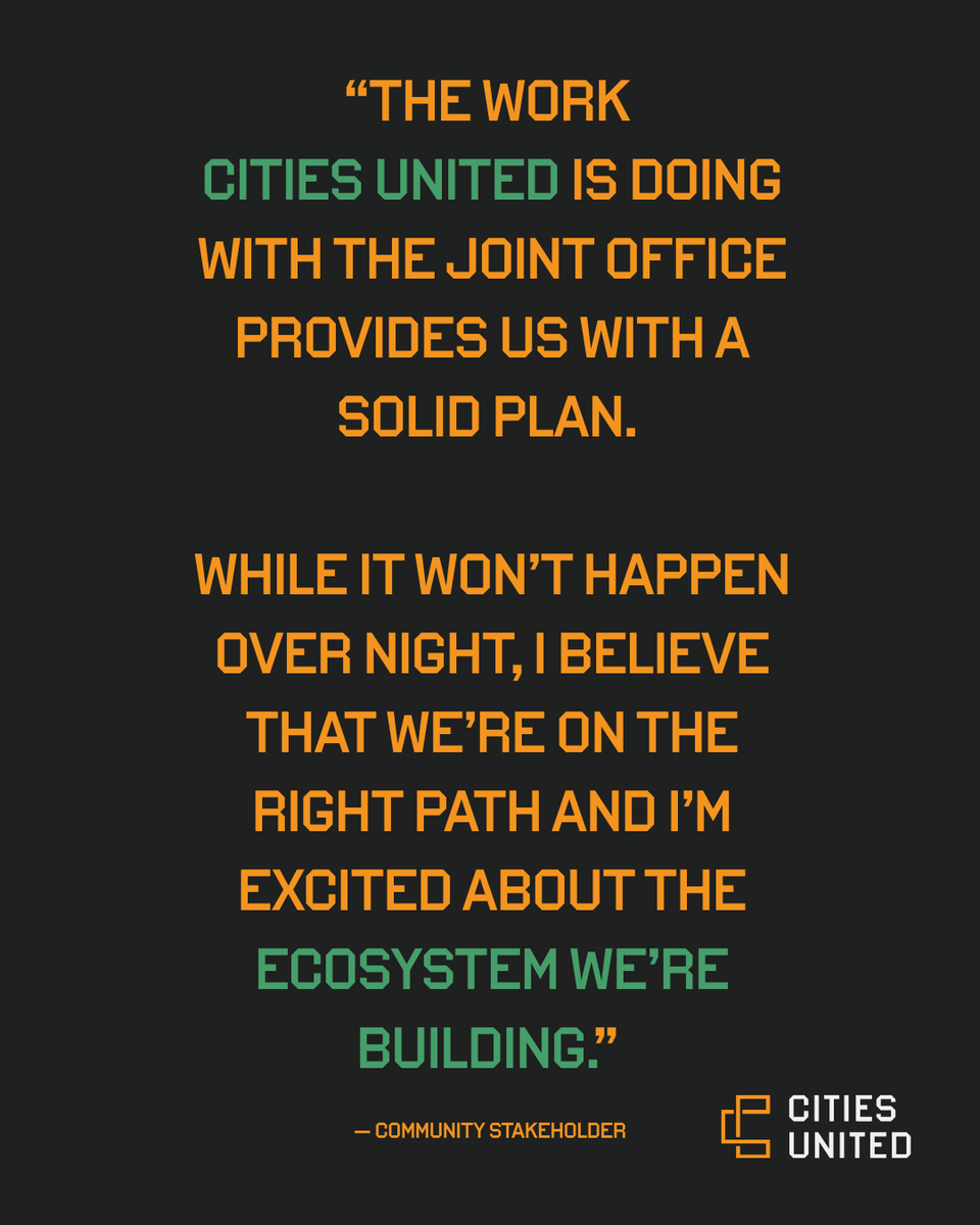 CitiesUnited's tweet photo. This week we returned to Memphis with the Joint Office of Neighborhood Safety and Engagement, alongside Community Violence Intervention/Prevention organizations, to deepen collaboration and alignment to help build safer, healthier, and more hopeful environments. https://t.co/pNT1g5ZHxW
