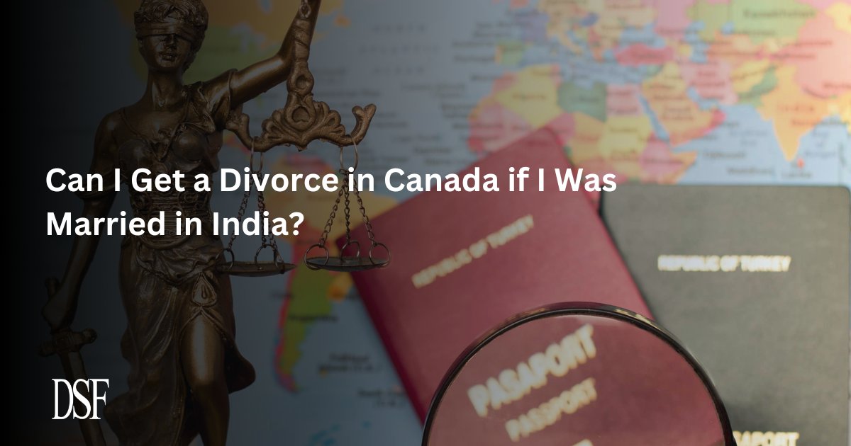 If you were married in India and now live in Canada, you may still be able to apply for a divorce here.

Our blog breaks down key differences between Canadian and Indian divorce laws to help you through this process: devrylaw.ca/can-i-get-a-di…

#FamilyLaw #DevryLaw