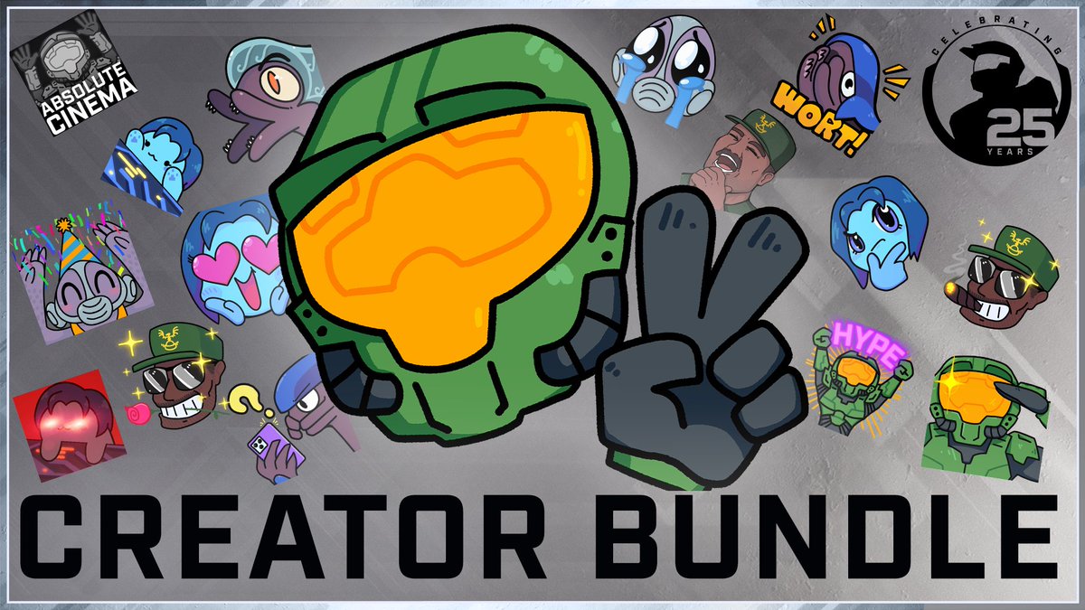 Attention all Spartans: ONI reports there’s a new content package available for streamers and content creators 🥳

Grab the package which includes:
🎶 Iconic Halo sounds 
🖼️ Emoji pack
📷 Camera overlays
➕ And much more!

Check out the brief, grab the download, and start