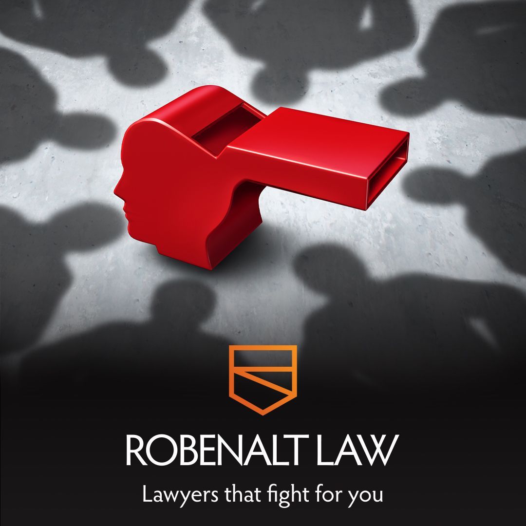 RobenaltLaw's tweet photo. If you’re thinking about filing a whistleblower lawsuit because you have knowledge of false claims being submitted to the United States Government, you need a whistleblower attorney who has experience in the field, like we do. Learn more: https://t.co/VoOffkfP5p https://t.co/BauBRwUfQh