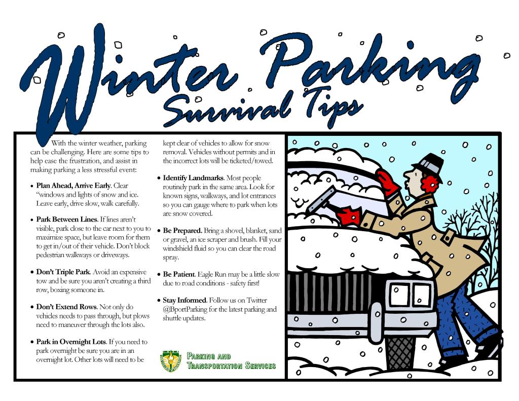 Be prepared for weather! <a href="/Brockport/">SUNY Brockport</a>