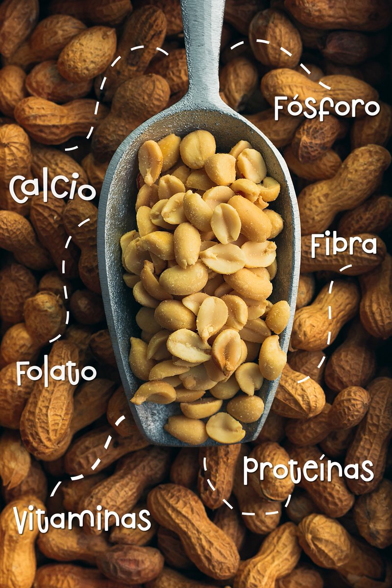 ¿Conoce todos los beneficios que tienen los #cacahuates bajo esa cascarita? 🥜😊

#PonleEnergíaAtuDía
