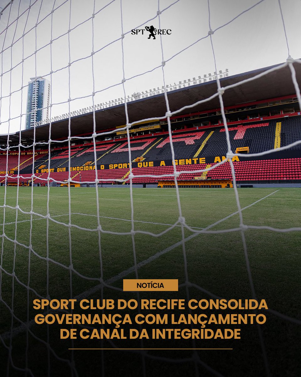 O Sport oficializa seu Canal da Integridade. Mais do que uma ferramenta de compliance, ele surge como o pilar central da nova governança do Clube, alinhando a instituição às exigências da Lei Geral do Esporte e aos padrões de transparência corporativa: sportrecife.com.br/o-clube/sport-…