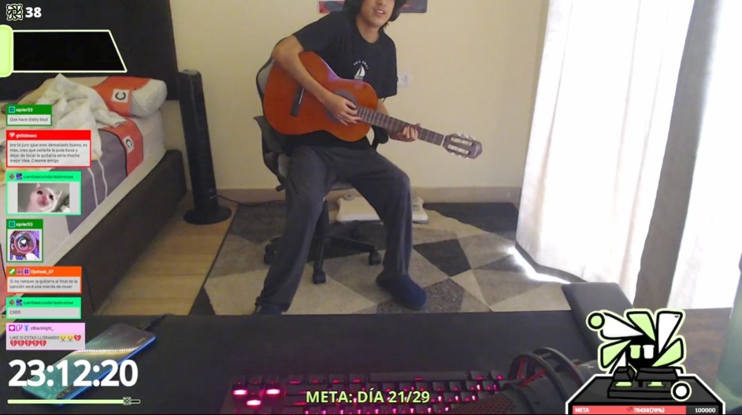 <a href="/NexYlz/">NexYlz</a> es un joven autista que toca la guitarra.
No siempre se expresa con palabras, pero cada acorde dice lo que siente. Ha aprendido que ir a su propio ritmo no es una debilidad, sino una forma distinta de brillar 🥹❤️‍🩹
