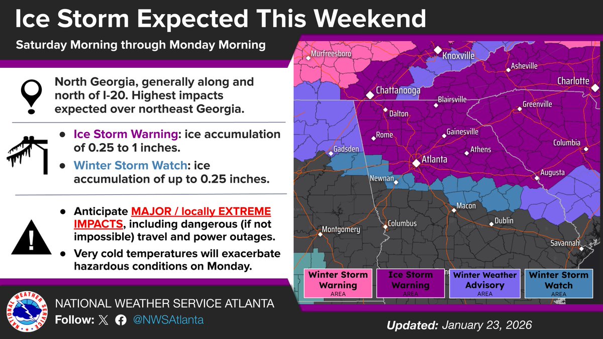 NWS Atlanta tweet media