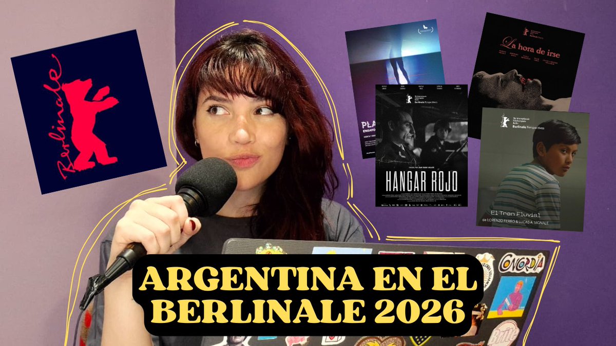 Ya se subió un video hablando de TODAS las participaciones argentinas que vamos a tener en el Berlinale 2026 🇦🇷✨️🎬

youtu.be/xH929RZMW28?si…