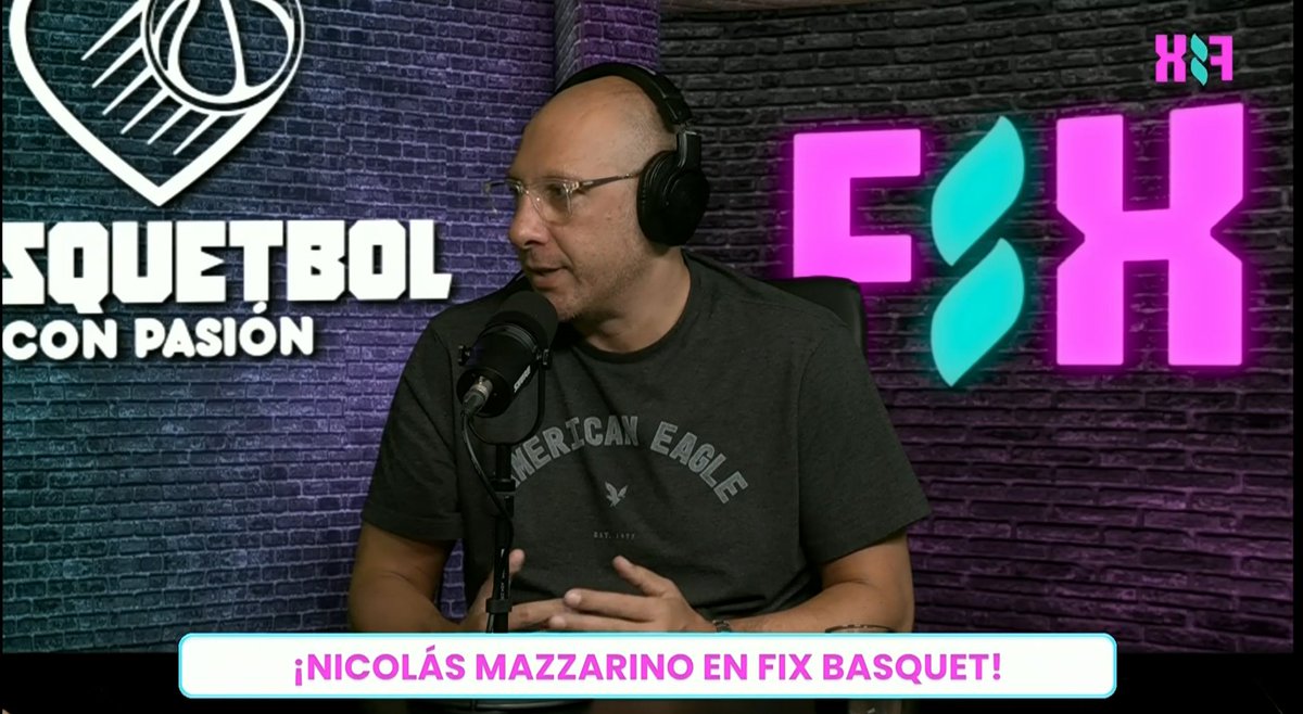 Europa le cambió la cabeza 🏀
Aprendió a jugar más en equipo, a ir más lento y a observar más. Ahí hizo el click.

Ahora en <a href="/BCPasion/">Básquetbol Con Pasión</a> Nicolás Mazzarino.

▶️ Mirá el programa completo en nuestro canal de YouTube.

youtube.com/live/lucB6wvLE…

➡️ Disfrutá el contenido de FIX en