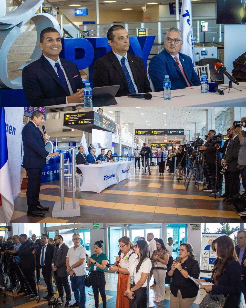 🇵🇦✈️ Panamá avanza con turismo y conectividad.

Desde la Autoridad de Turismo de Panamá acompañamos la presentación de los resultados 2025 y las proyecciones 2026 del sector aeroportuario y turístico, reafirmando a Panamá como un hub estratégico de la región.