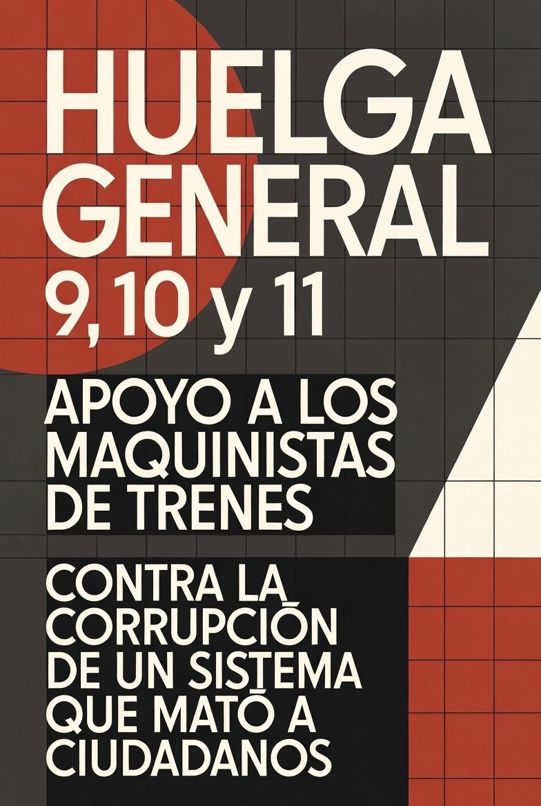 #YoMeSumoHuelgaMaquinistas