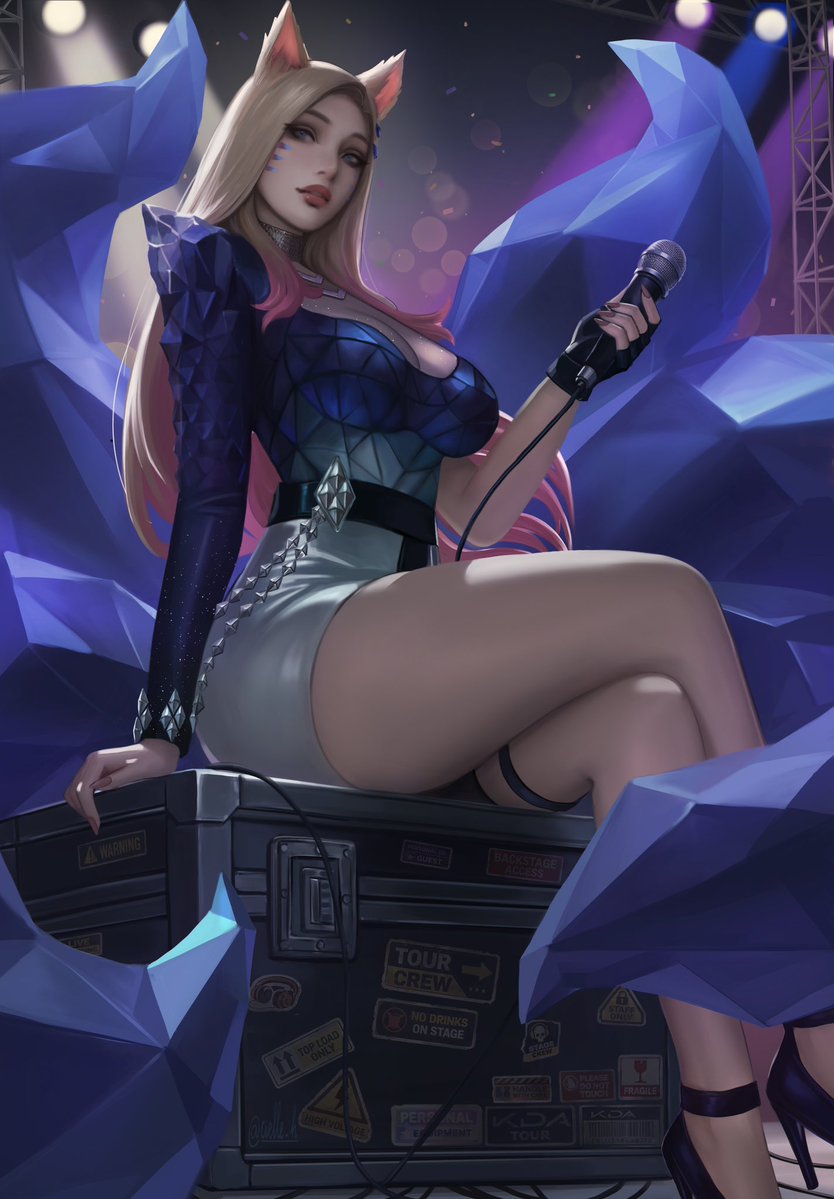 K/DA ALL OUT Ahri Commission ✨