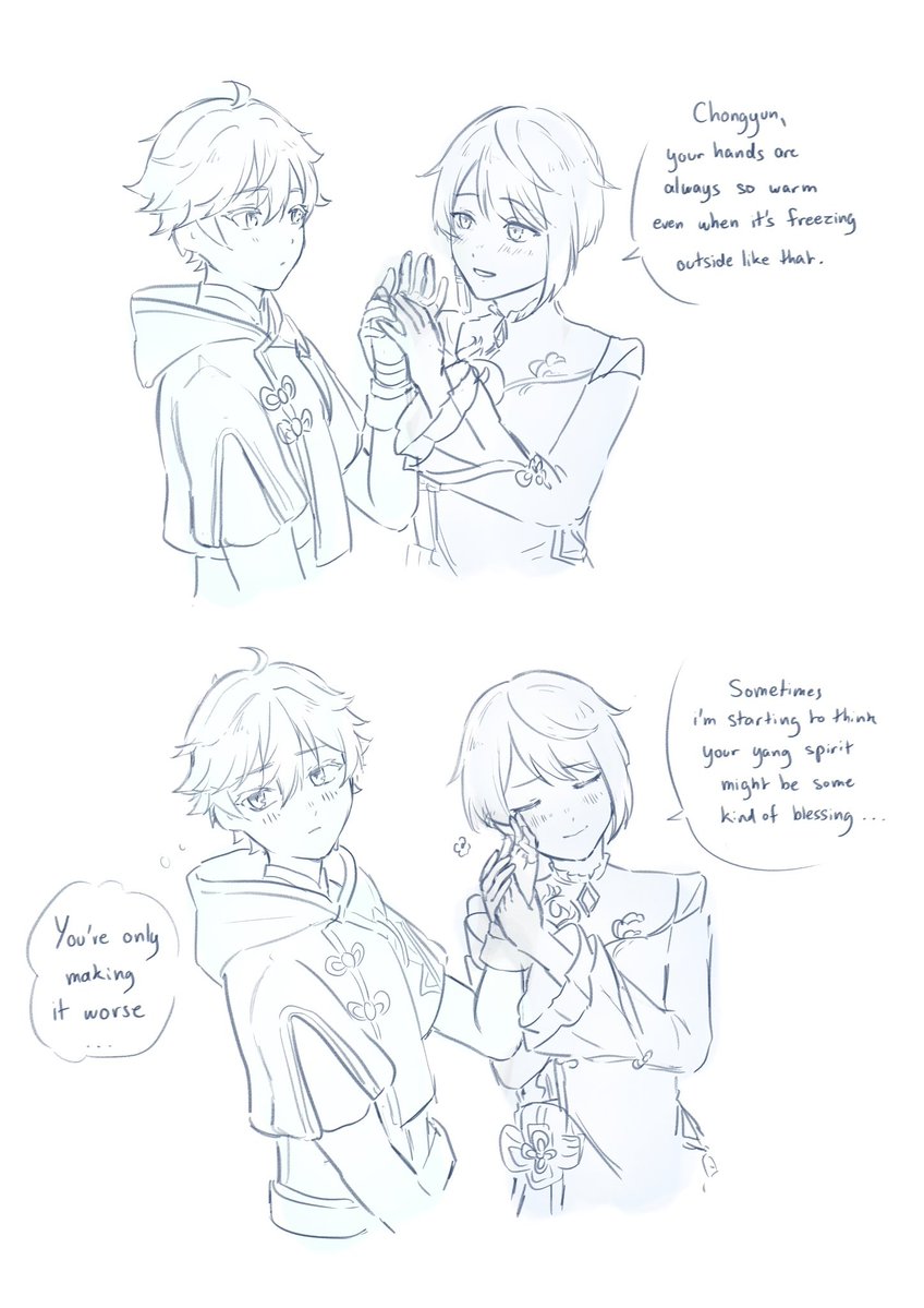 Warm hands... #xingyun #genshinimpact #原神