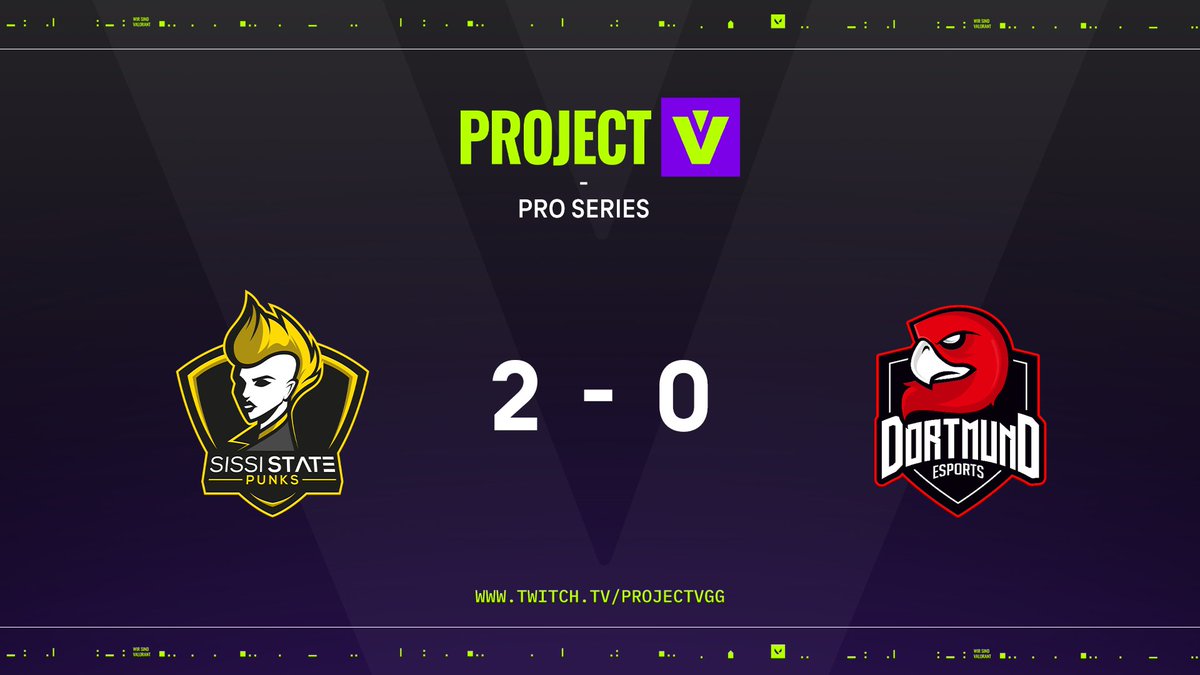 projectvgg's tweet image. 🔥@SissiStatePunks machen den Sack zu! 🔥

2:0 gegen @DortmundEsports

Starke Performance von SSP über beide Maps!

#PROSERIES