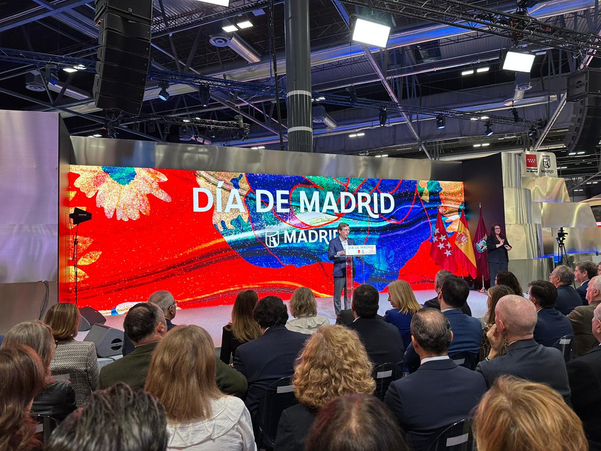 Hoy hemos estado en el Día de Madrid en FITUR.

La mejor región para vivir y visitar.
