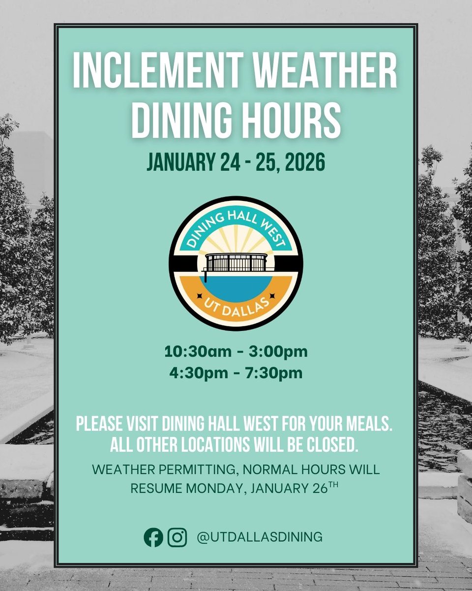 UTD Dining tweet media