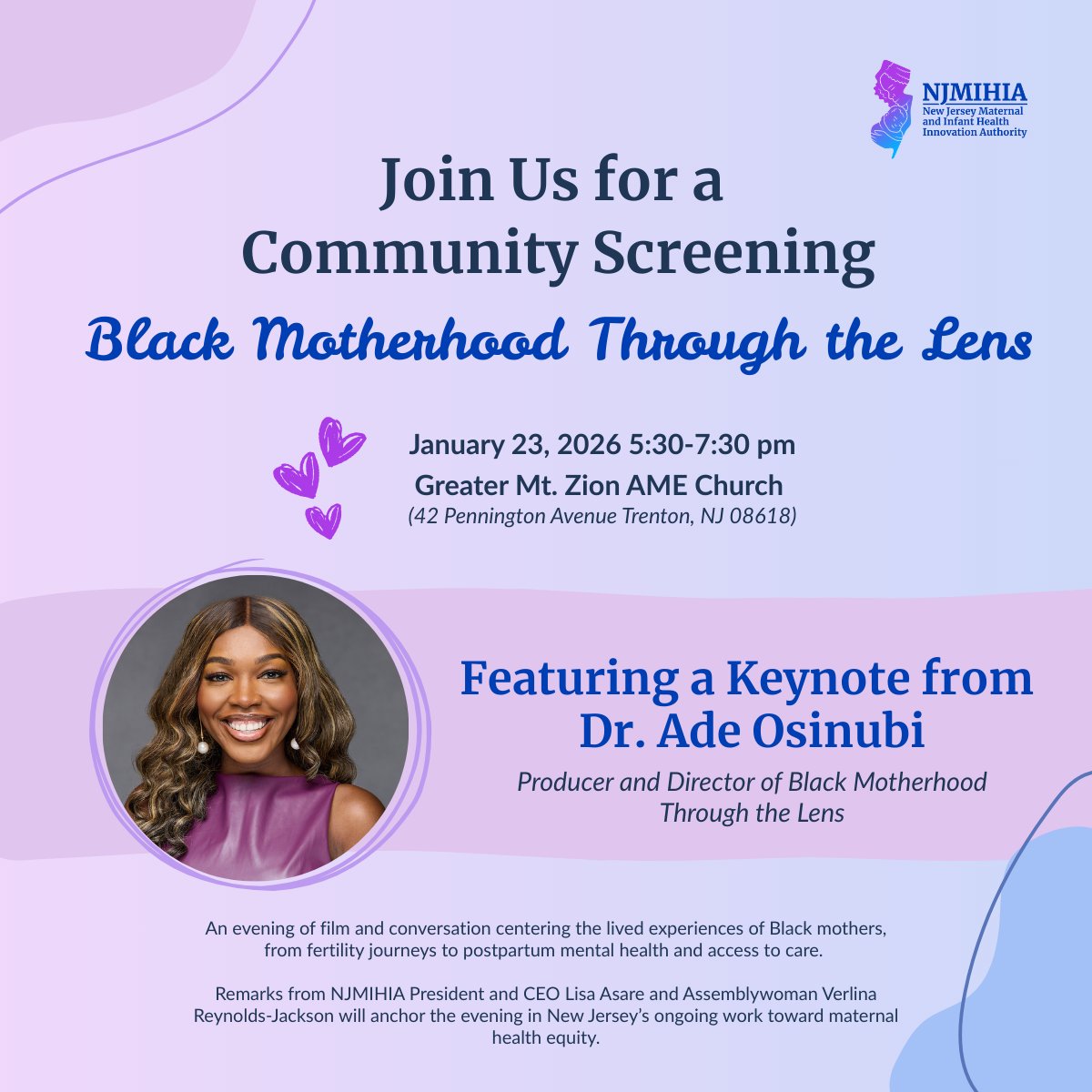 NJ Maternal & Infant Health Innovation Authority tweet media