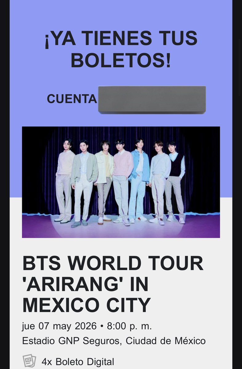 SE LOGRÓ!!!!!!!!!! 
#BTS_WORLDTOUR_ARIRANG