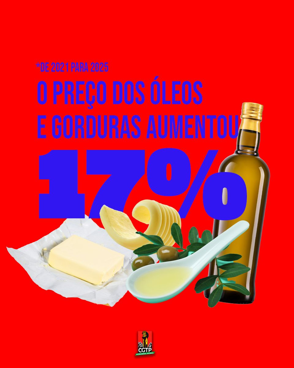 CGTP_IN's tweet photo. Após anos de aumento do custo de vida, vem aí mais uma subida dos preços de bens e serviços essenciais.

É urgente aumentar salários, garantir condições de trabalho dignas e travar políticas que promovem a precariedade e o empobrecimento. Outra política é necessária e possível. https://t.co/uFDiZ4kBRK