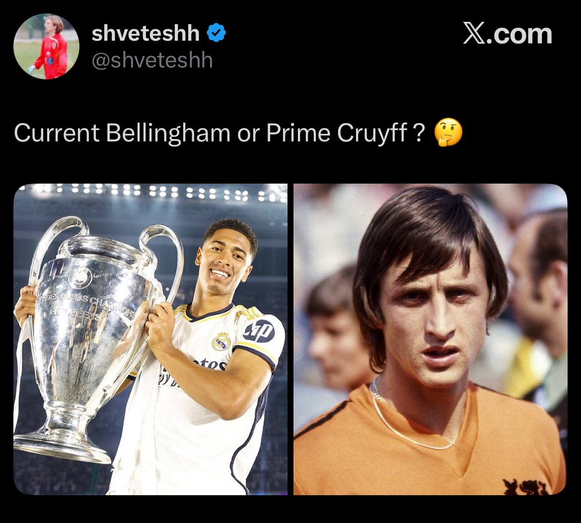 “In this world, you're either intelligent or you're a real madrid fan”