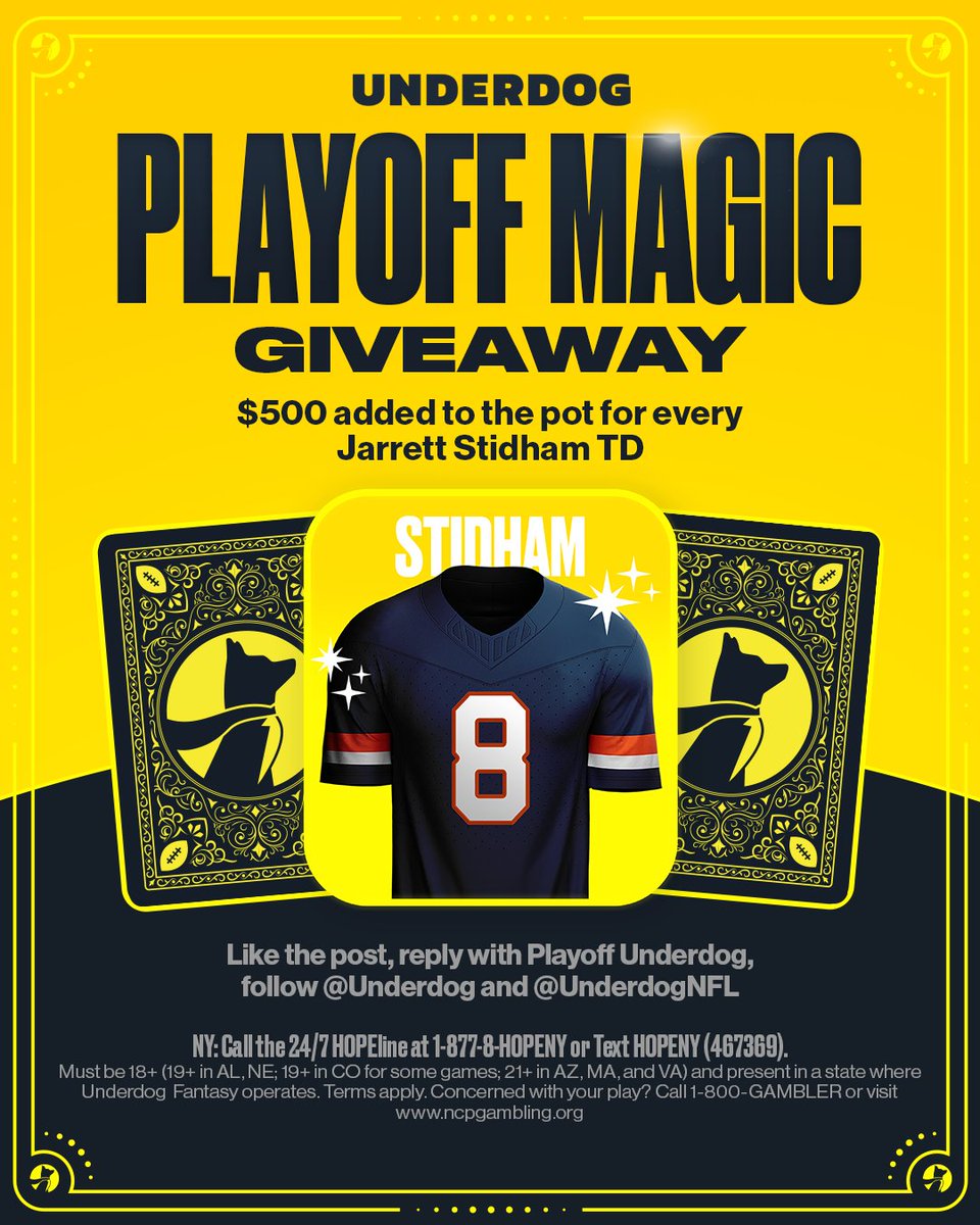 Underdog tweet media