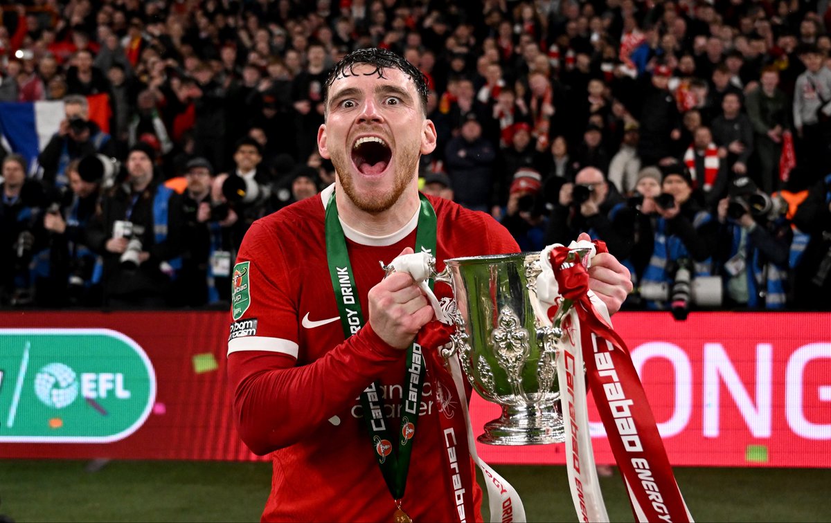 LFCApproved's tweet image. A Champions League match at Anfield against Qarabag could very well be Andy Robertson’s final match in Liverpool colours.

Will most definitely be joining a decorated bunch of Scottish legends at LFC! 🏴󠁧󠁢󠁳󠁣󠁴󠁿

A key player to all of Liverpool’s recent success and will forever be…