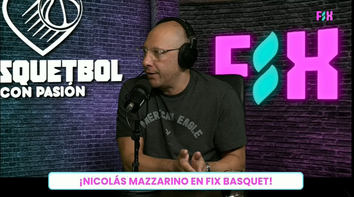 Hoy vive el básquet desde otro rol: asistente de entrenador de la selección.
Experiencia, mirada de equipo y compromiso con el proceso.

Nicolás Mazzarino en FIX <a href="/BCPasion/">Básquetbol Con Pasión</a> 

▶️ Mirá el programa completo en nuestro canal de YouTube.

youtube.com/live/lucB6wvLE…

➡️ Disfrutá el