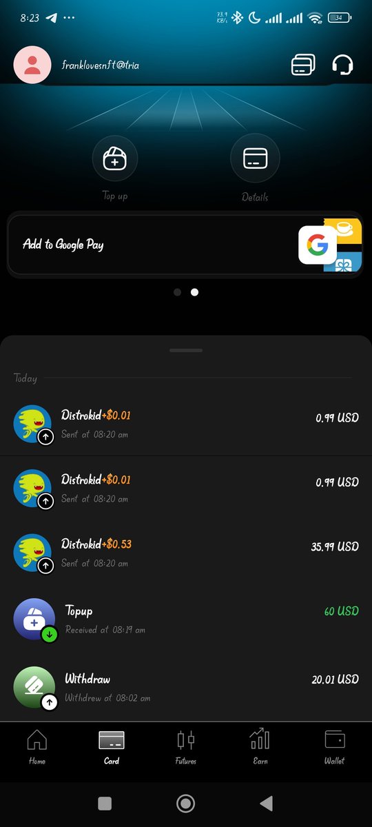Franklovesnft's tweet photo. Made some profits of shorting $KAITO on @variational_io then I transferred the funds to @useTria and used it to pay for my distrokid subscription so I can rekindle my music career this year, Ws in the chat CT? https://t.co/ajfnFWqx8S
