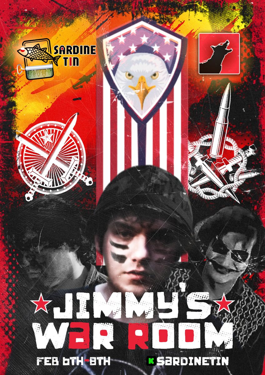 Jimmy’s war room.
Soon.
#sardinetin #doghouse #fishtankdotlive #fishtanklive