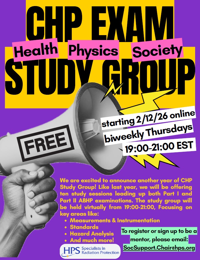 Health Physics Society tweet media