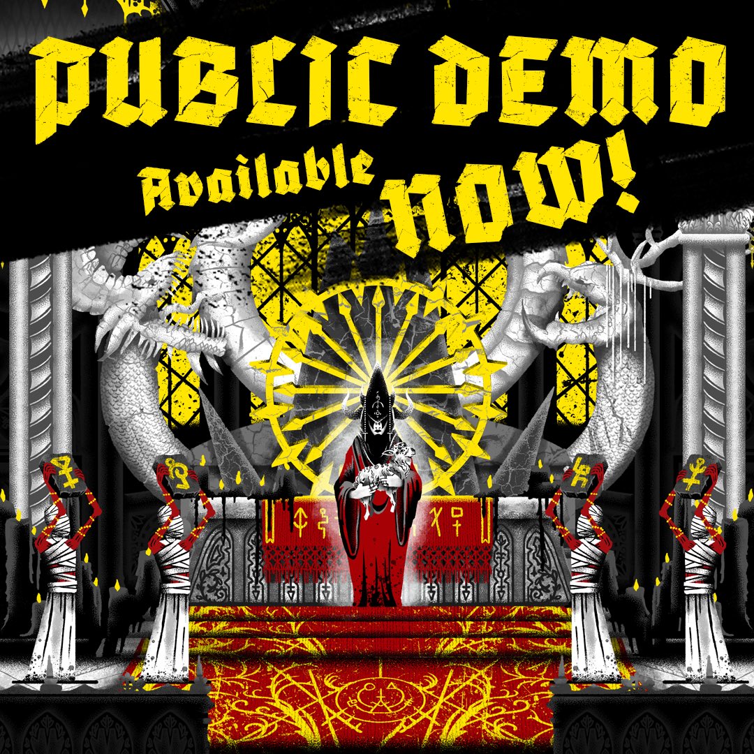 MÖRK BORG Heresy Supreme Demo is live NOW on Steam!

store.steampowered.com/app/3216800/MR…

#indiegame #doommetal #morkborg #rpg