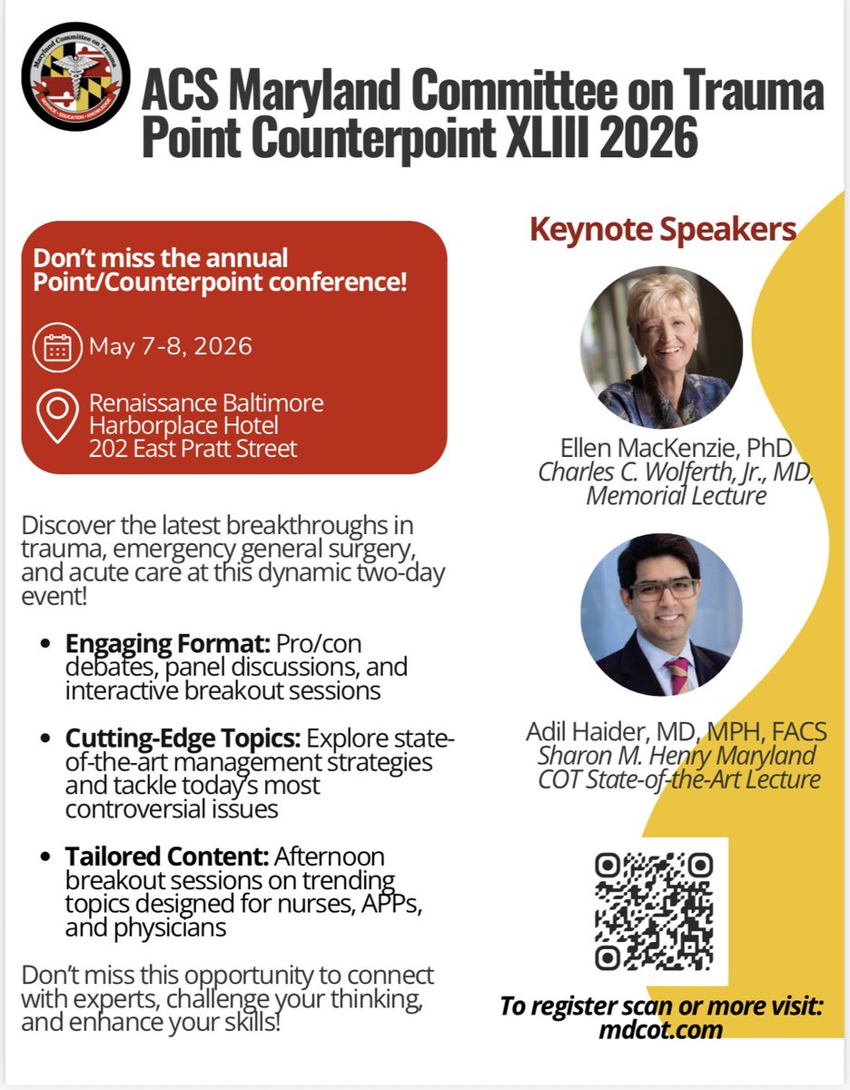 Maryland Committee on Trauma tweet media