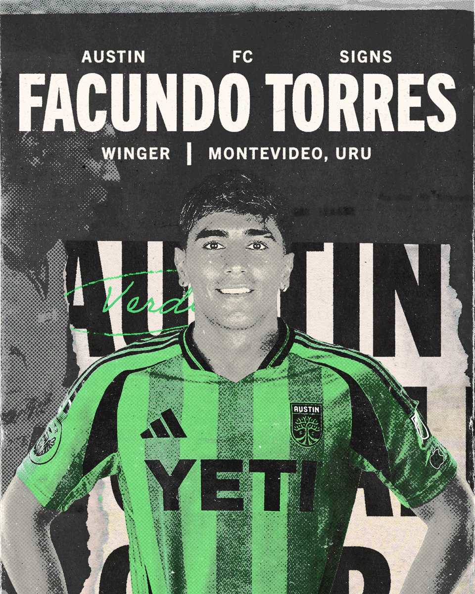 AustinFC's tweet image. Torres es VERDE. 🌳🌳

Welcome to Austin, Facundo!

🔗: bit.ly/WelcomeFacundo…