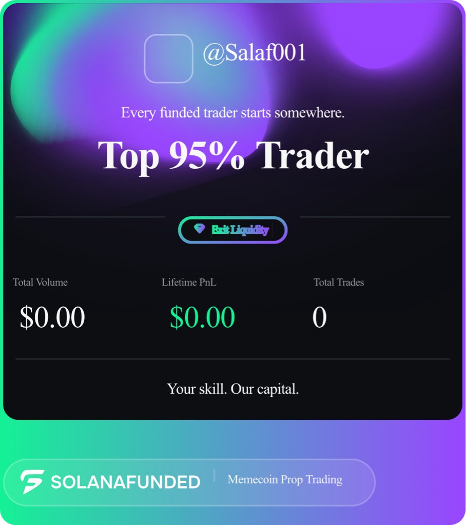 I’m outperforming others, how about you?

Check here → waitlist.solanafunded.com/?ref=Salaf001