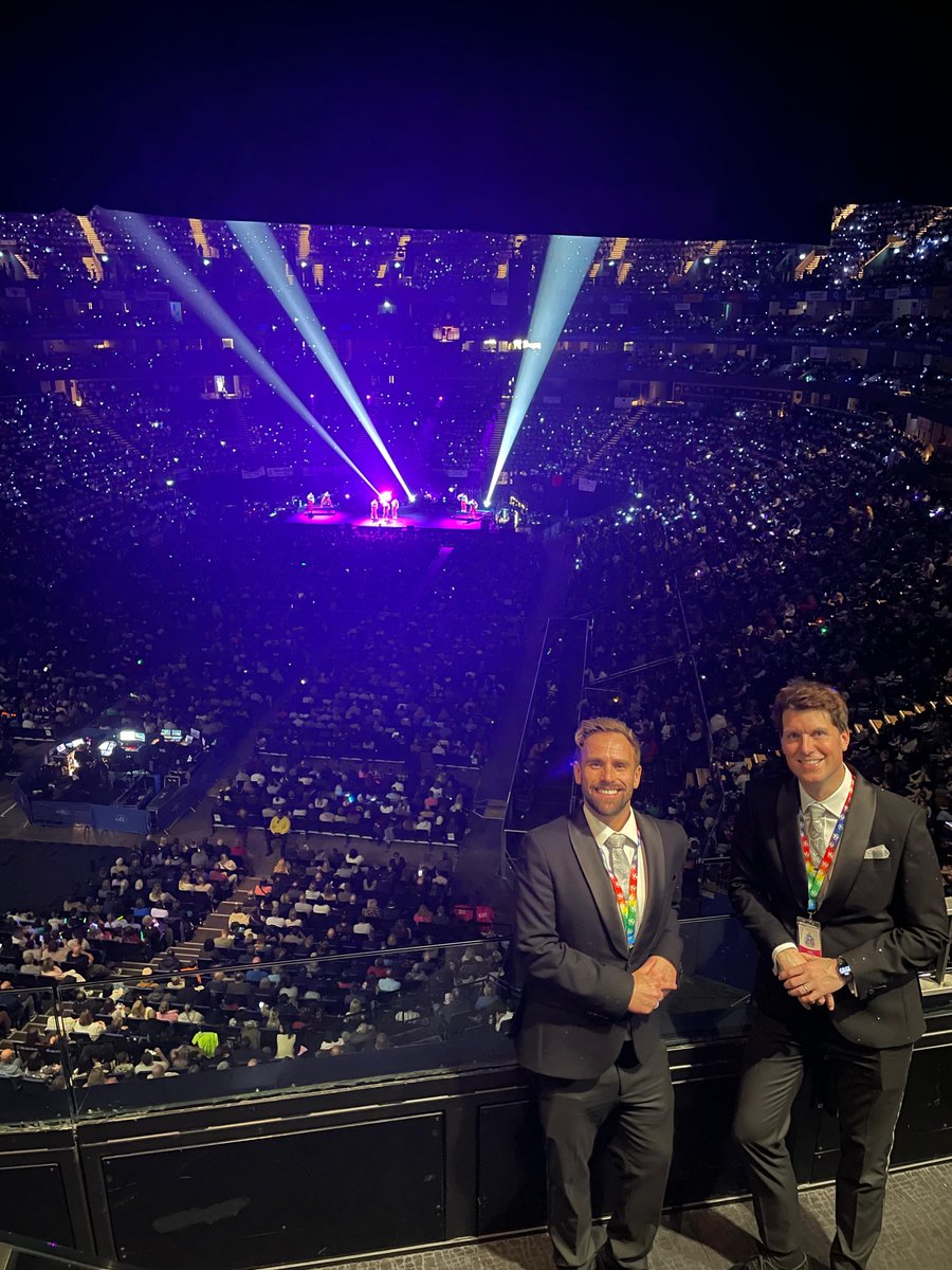 G4Official's tweet image. What an amazing night at @TheO2 for Young Voices @YVconcerts celebrating their 30th Anniversary! Our very own @MCClubOfficial &amp;amp; @mikconway enjoyed catching up with CEO @benlewisYV to hear how over 200,000 children this year gain in confidence singing in arenas across the UK.