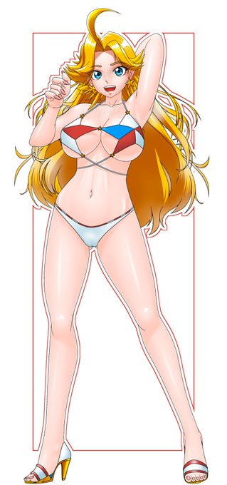 #くそ寒いので水着を貼る 