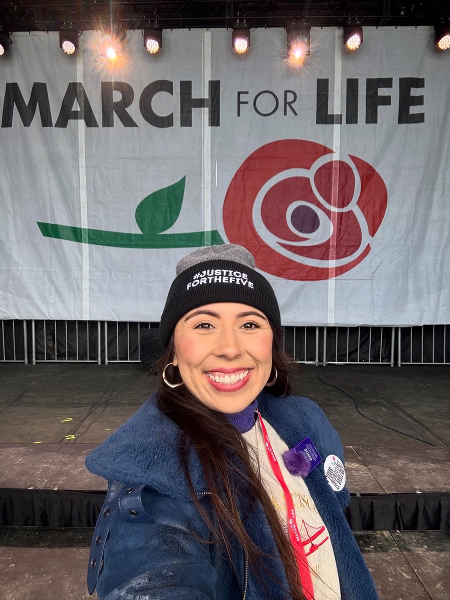prolifesf's tweet image. Our Executive Director @melaniesalazara was JUST ON STAGE at the national @March_for_Life! 🌹

Thanks for inviting Pro-Life SF to be a Coalition Partner! 💜 #marchforlife #abortion #prolife