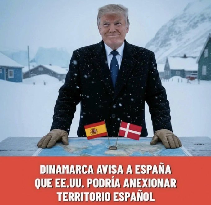 PiensoyLibre's tweet photo. La ofensiva arancelaria de Trump contra Europa quiebra la OTAN y expone la coerción económica como método político. La excusa de ejercicios menores en Groenlandia muestra arbitrariedad. La UE debe responder unida para frenarlo y defender su autonomía. #EEUU #USA #UE 🏴‍☠️ https://t.co/VNtV9wo684