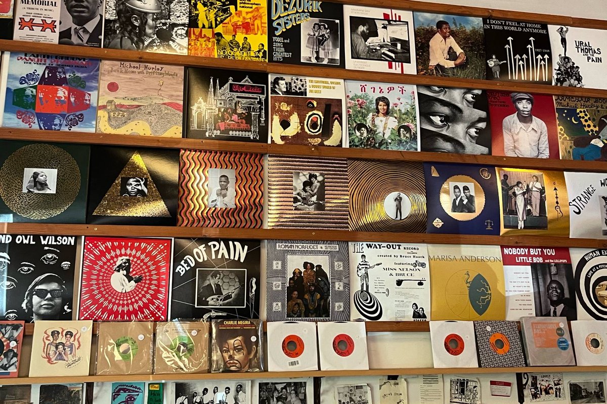 discogs's tweet image. “Of course, it’s fine just to listen to music. But there’s so much to learn when you find out who made it and why, and I think that’s really important," says Cyrus Moussavi of Mississippi Records.  disc.gs/45lKMNn